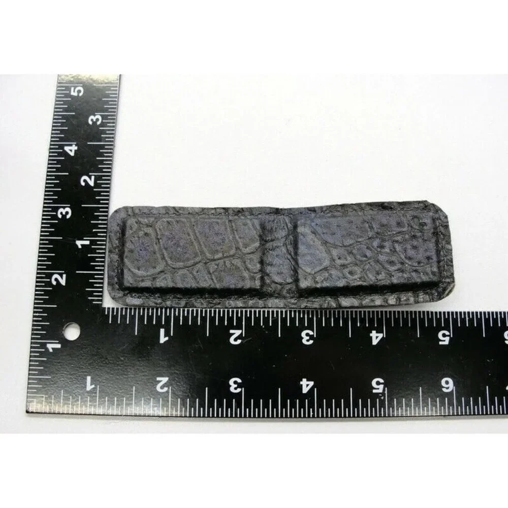 Reptile Skin Money Clip Credit Card Cash ID Holder